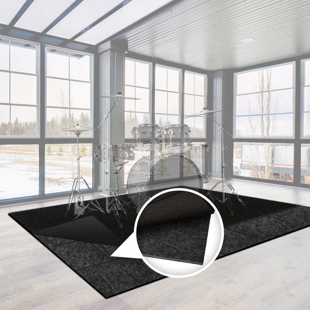 silexofy Non-Slip Soundproof Floor Tiles, Rug Pad - KK1282