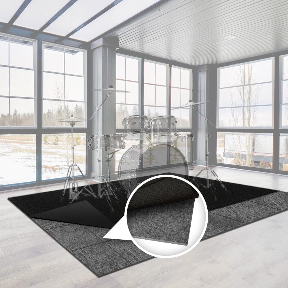 silexofy Non-Slip Soundproof Floor Tiles, Rug Pad - KK1282