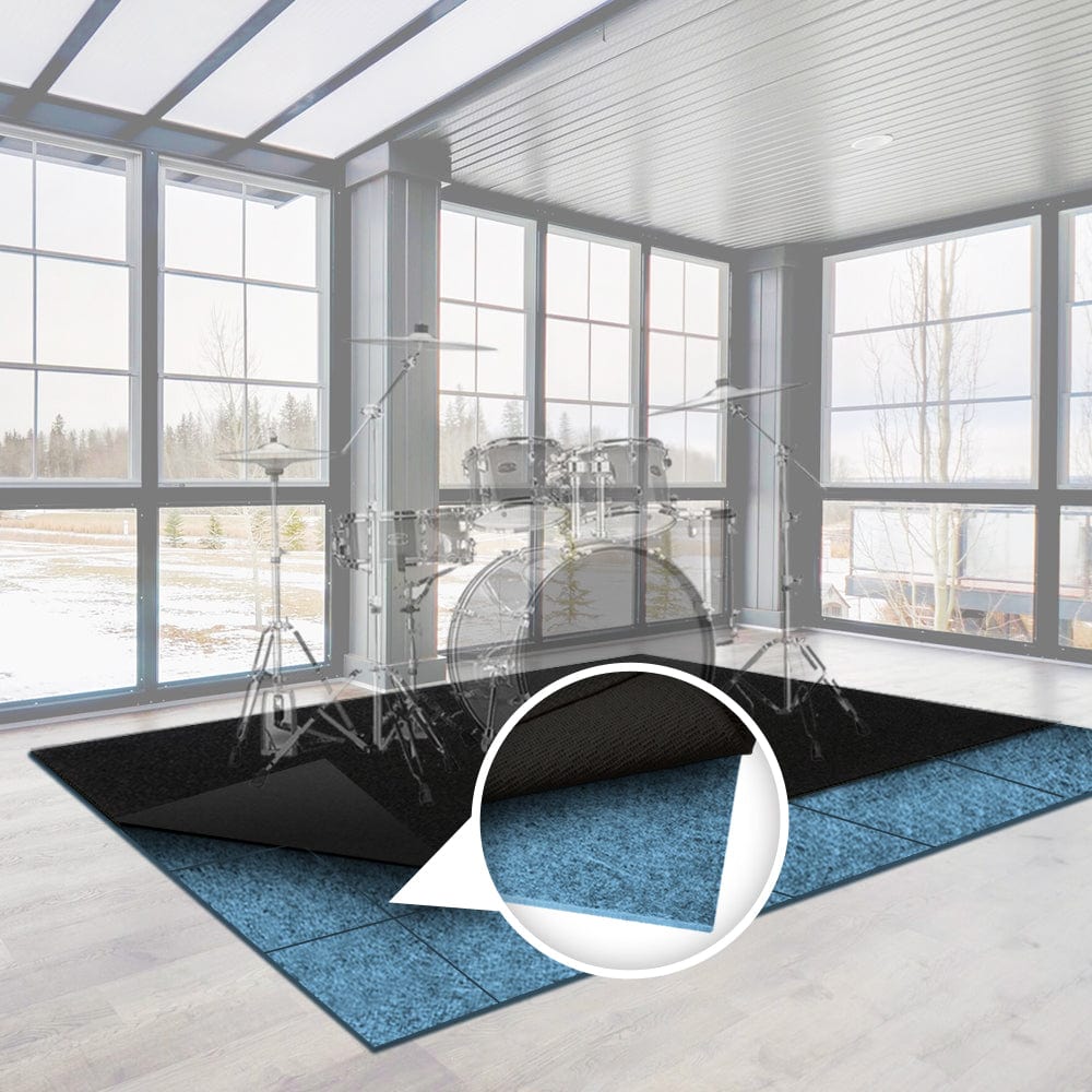 silexofy Non-Slip Soundproof Floor Tiles, Rug Pad - KK1282