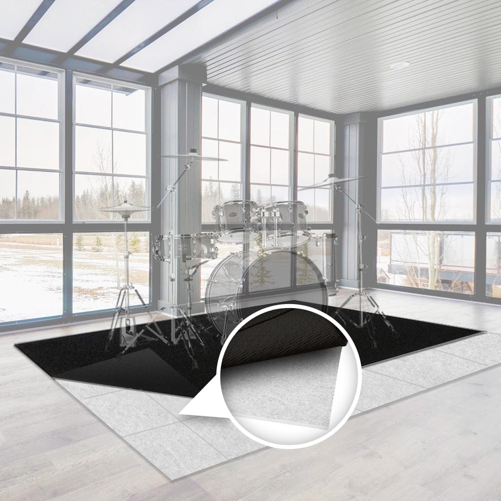 silexofy Non-Slip Soundproof Floor Tiles, Rug Pad - KK1282