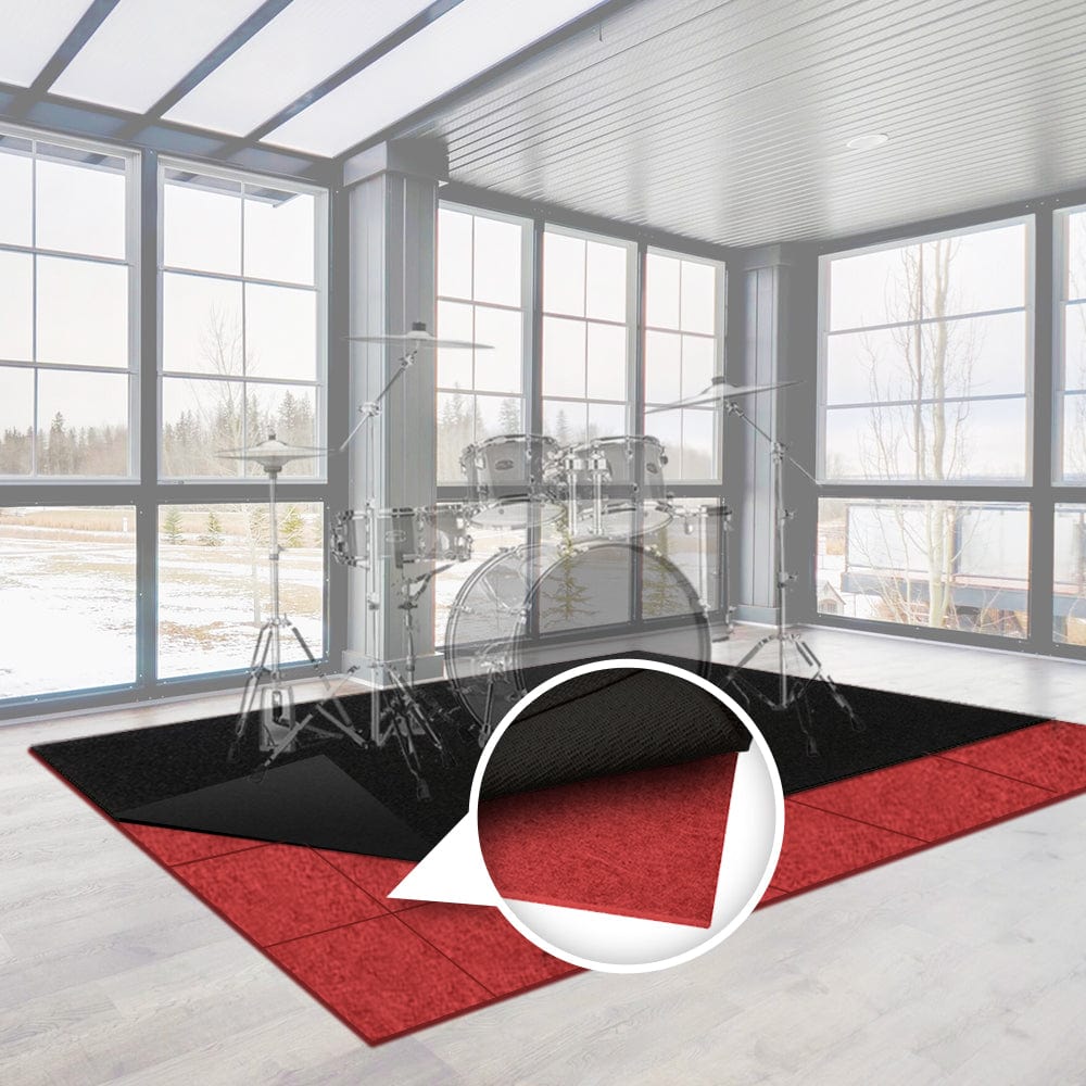 silexofy Non-Slip Soundproof Floor Tiles, Rug Pad - KK1282