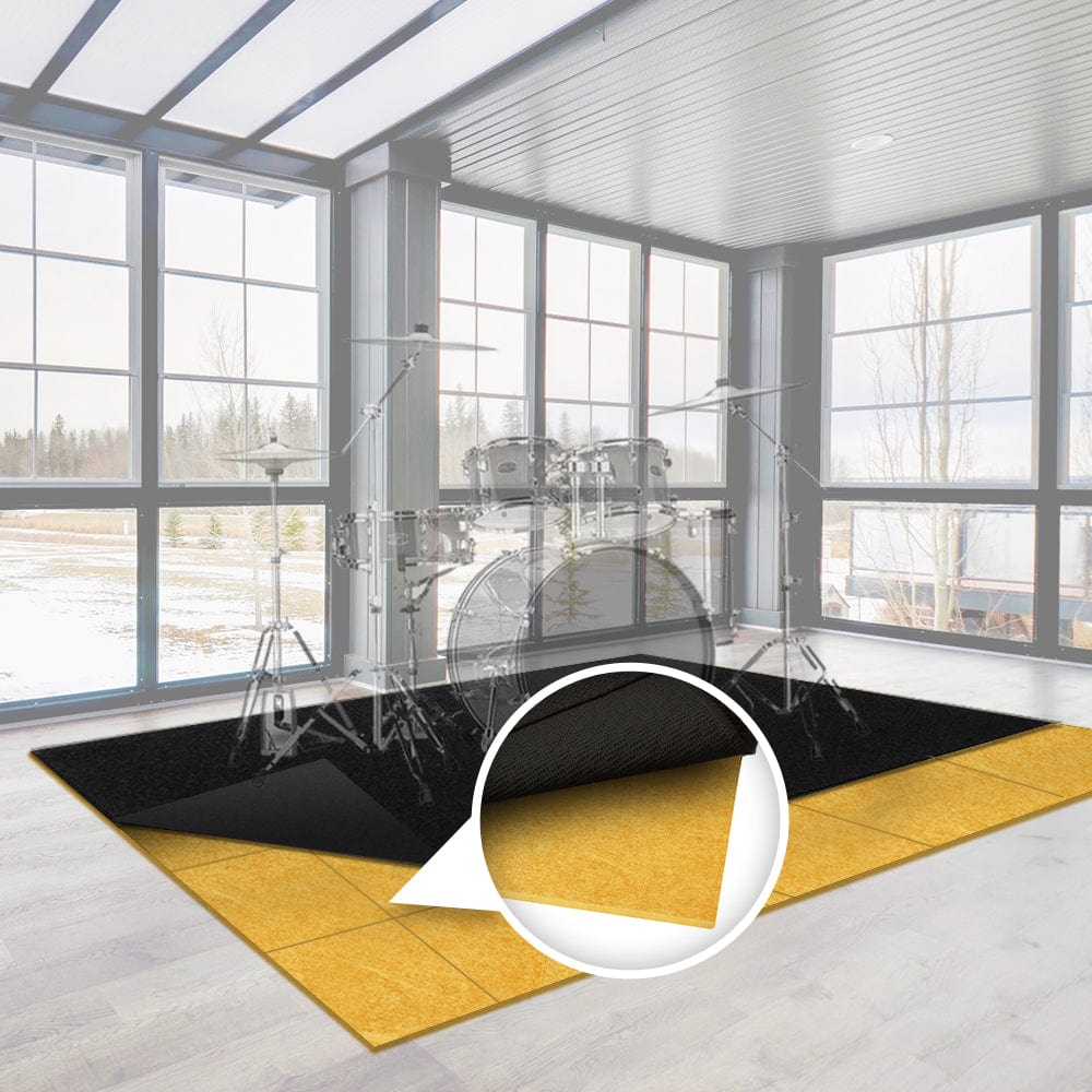 silexofy Non-Slip Soundproof Floor Tiles, Rug Pad - KK1282