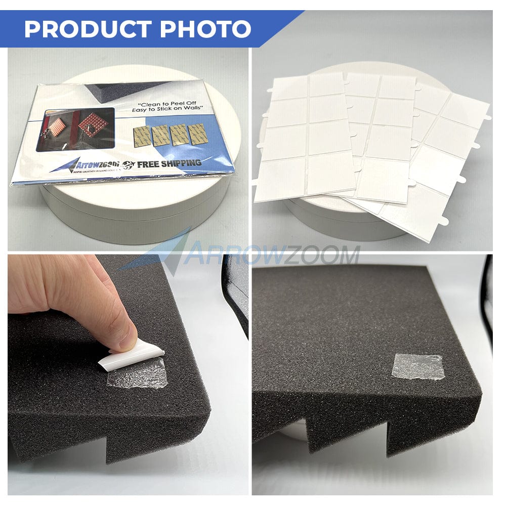 silexofy Easy Mounting Sticky Acoustic Foam Tape - KK1207