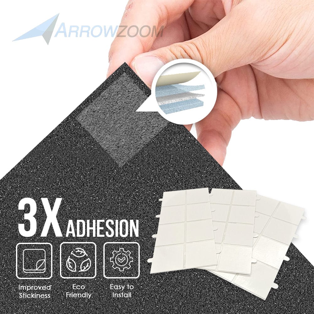 silexofy Easy Mounting Sticky Acoustic Foam Tape - KK1207