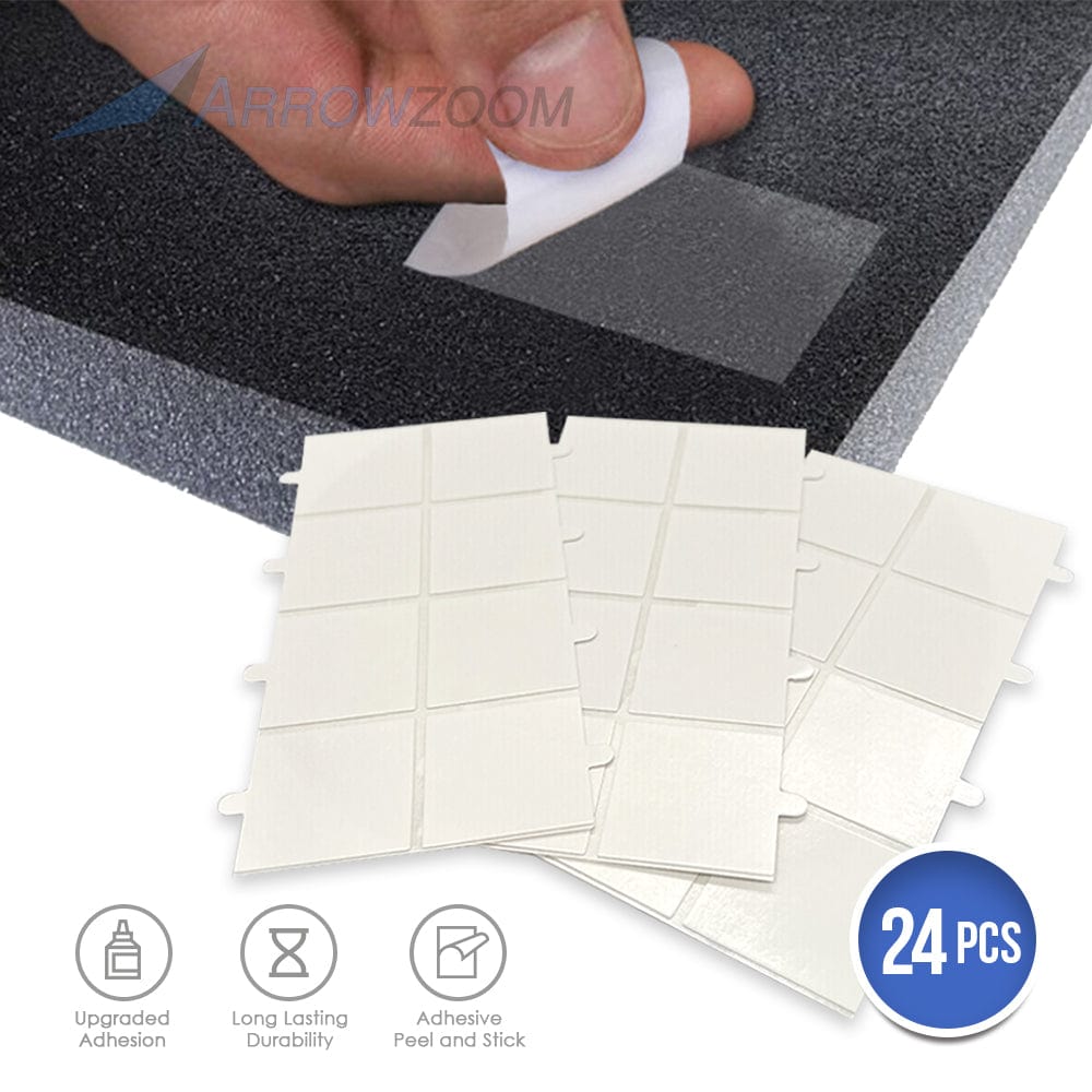 silexofy Easy Mounting Sticky Acoustic Foam Tape - KK1207