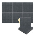 silexofy Grid 3D Square Polyester Felt Art Adhesive Panels - KK1389