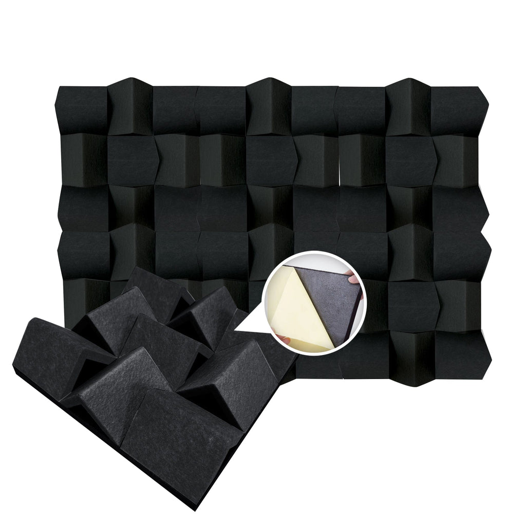 silexofy SOLID COLORS 3D Felt Sound Diffuser - KK1428