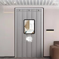 silexofy Door Soundproof Curtain PRO, Thick Thermal Insulation with Window - KK1456