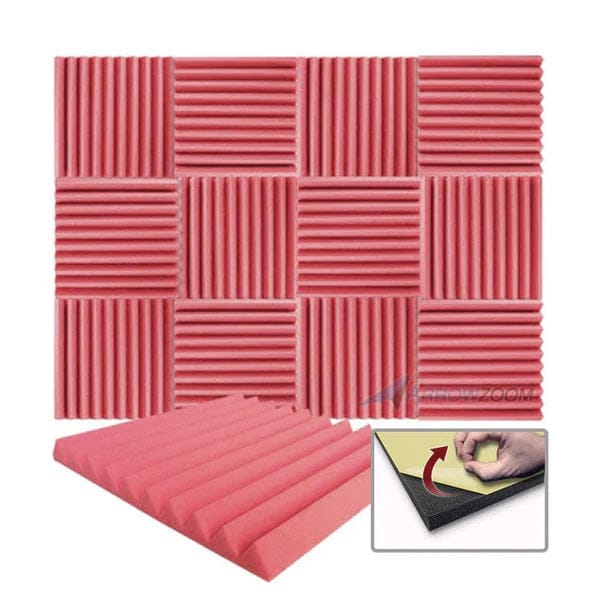 silexofy Acoustic Wedge Tiles Foam - Solid Colors - KK1134