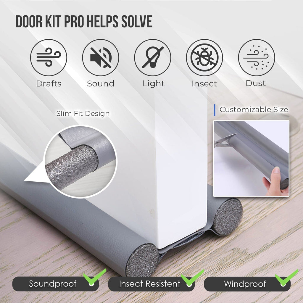 silexofy Soundproof Door Bottom Sealing Strip PRO - KK1260