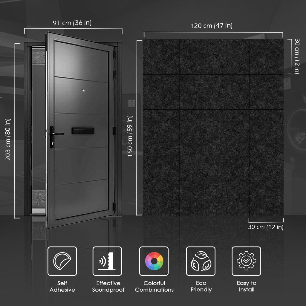 silexofy Soundproof Premium Door Kit Pro - KK1244