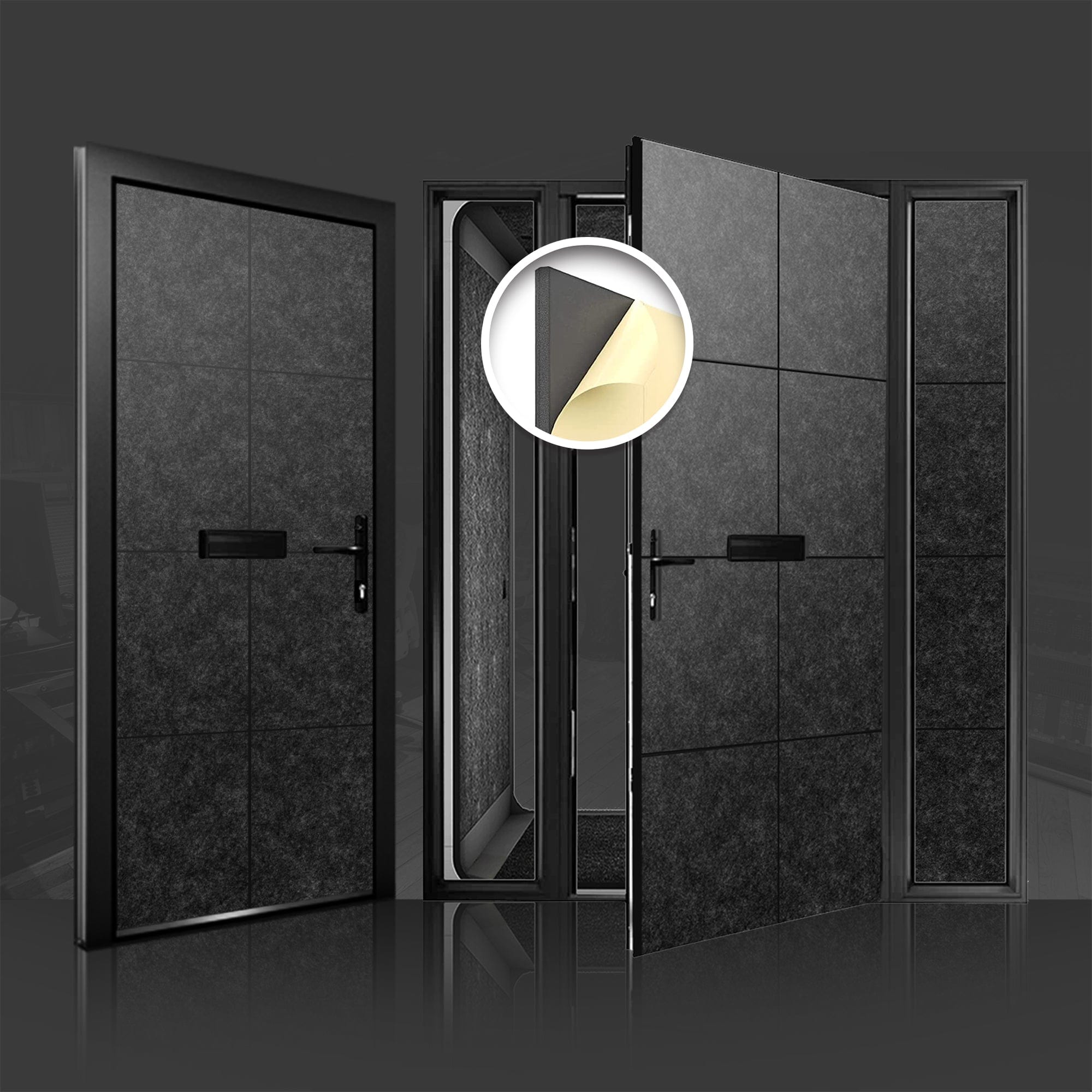 silexofy Soundproof Premium Door Kit Pro - KK1244