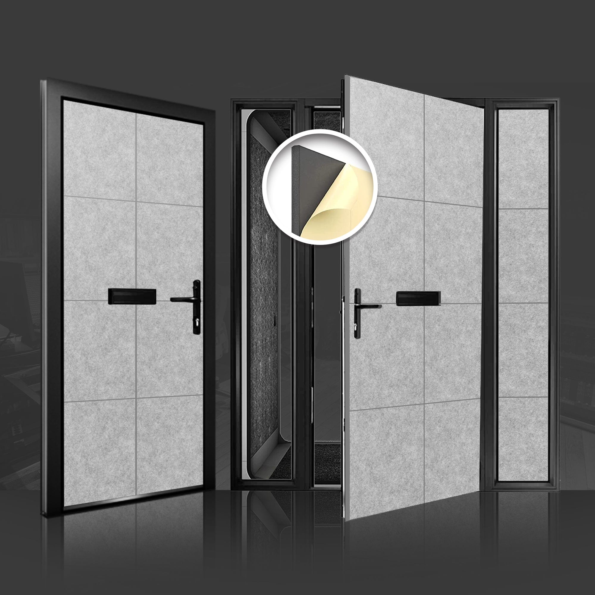 silexofy Soundproof Premium Door Kit Pro - KK1244