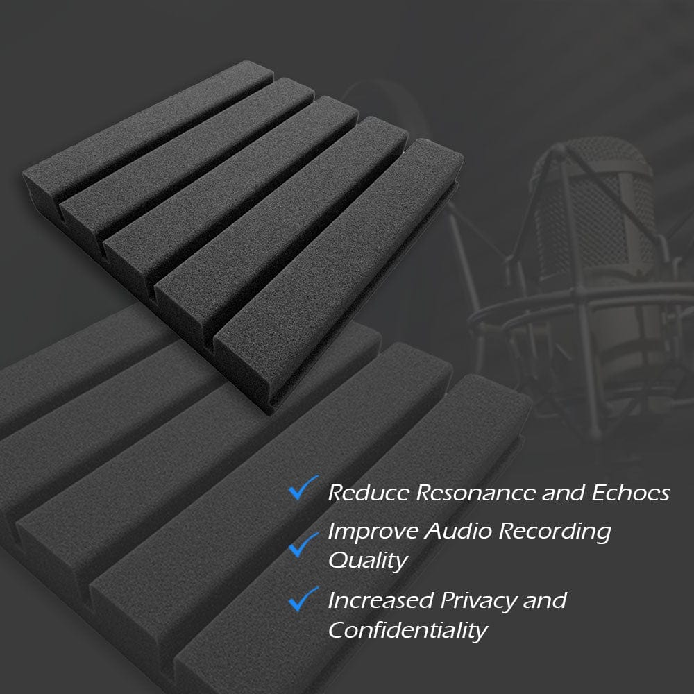 silexofy™ PRO Series Soundproof Foam - Flat Wedge Pro - KK1198