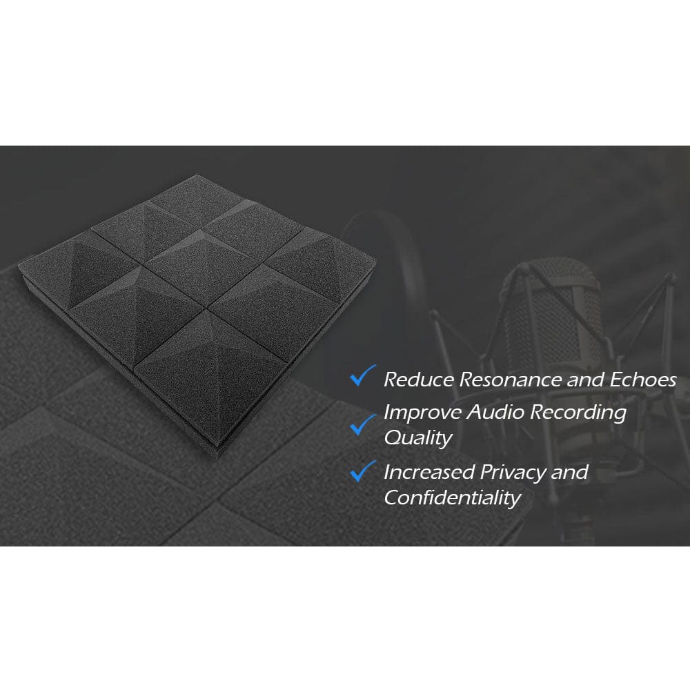 silexofy™ PRO Series Soundproof Foam - Pyramid Plus - KK1194