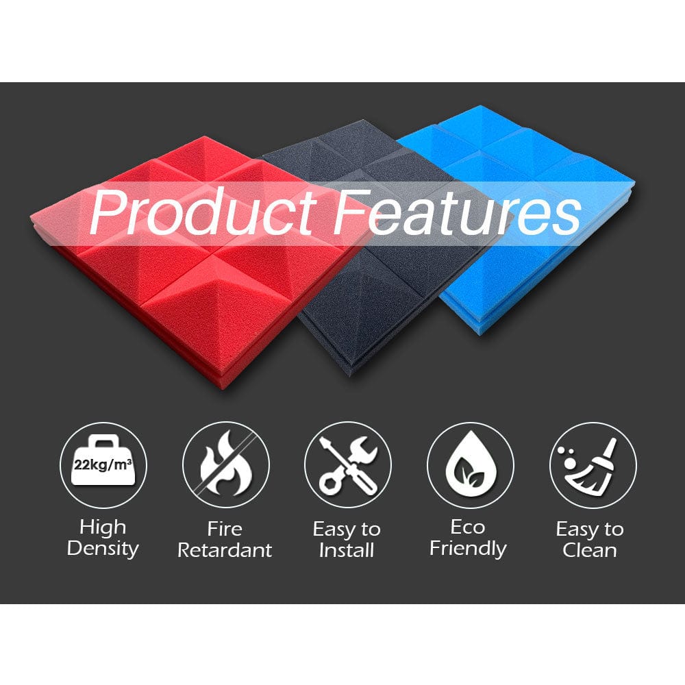 silexofy™ PRO Series Soundproof Foam - Pyramid Plus - KK1194
