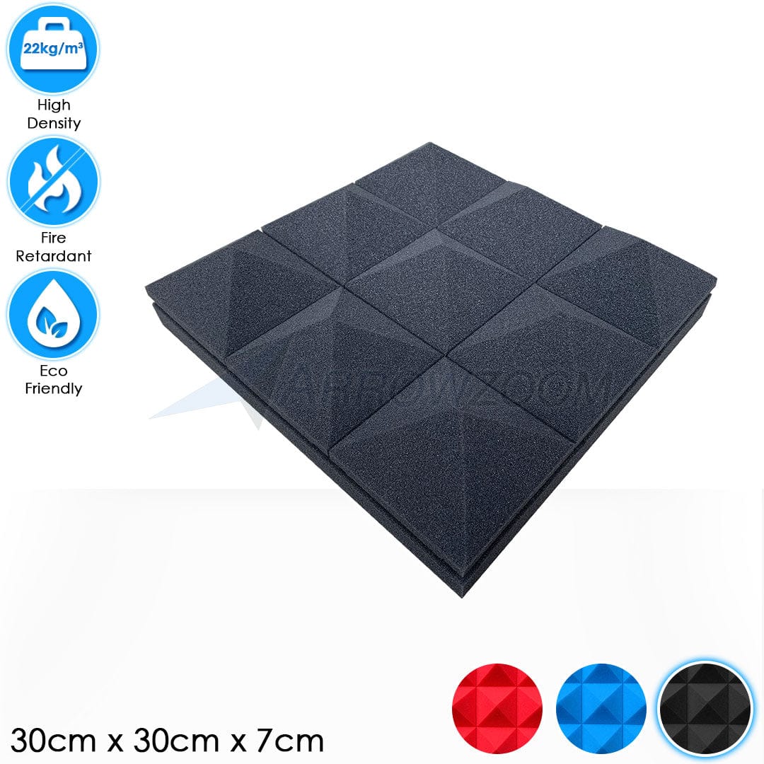 silexofy™ PRO Series Soundproof Foam - Pyramid Plus - KK1194