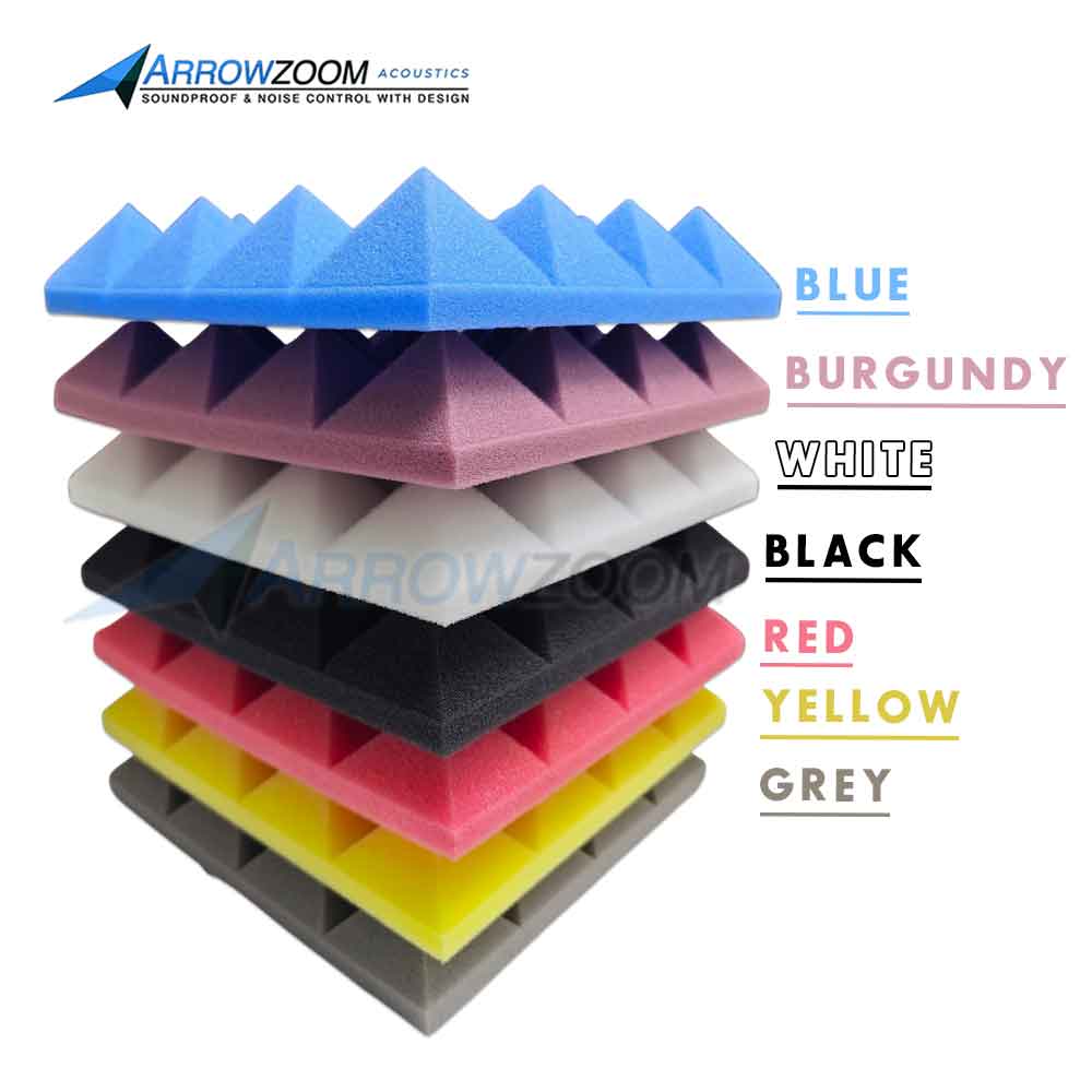 silexofy 100 pcs Bundle Acoustic Foam