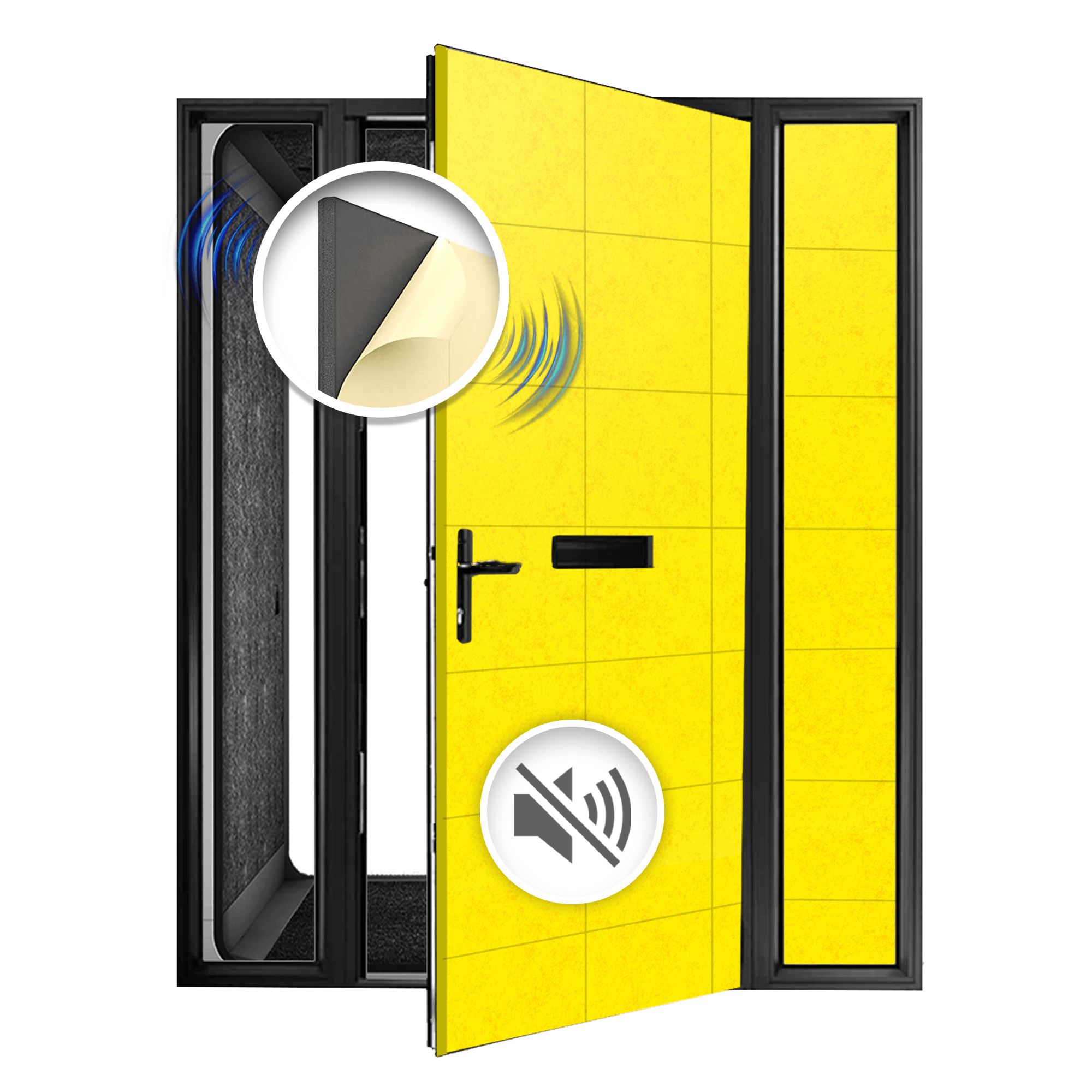 silexofy Soundproof Premium Door Kit Pro - KK1244