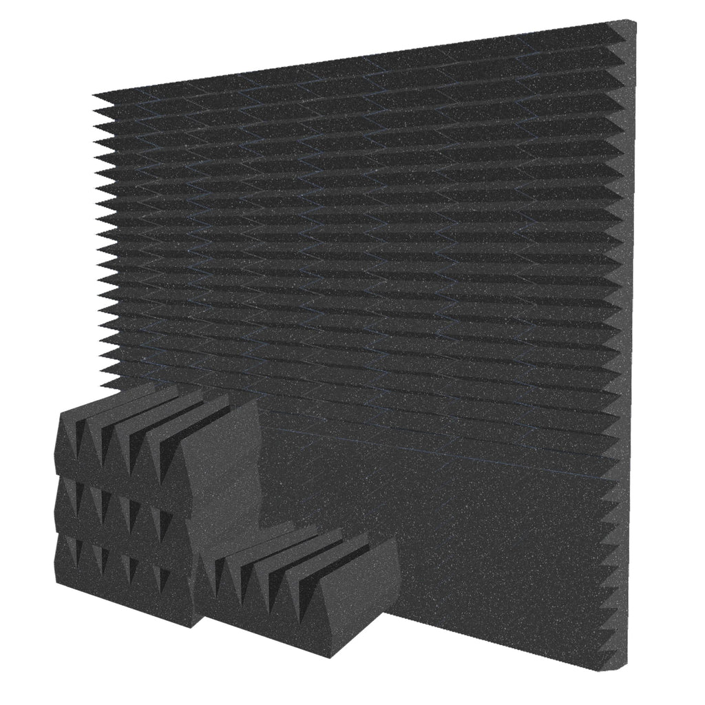 silexofy Wedge 10/15cm Thick Foam Series PRO - Black - KK1472