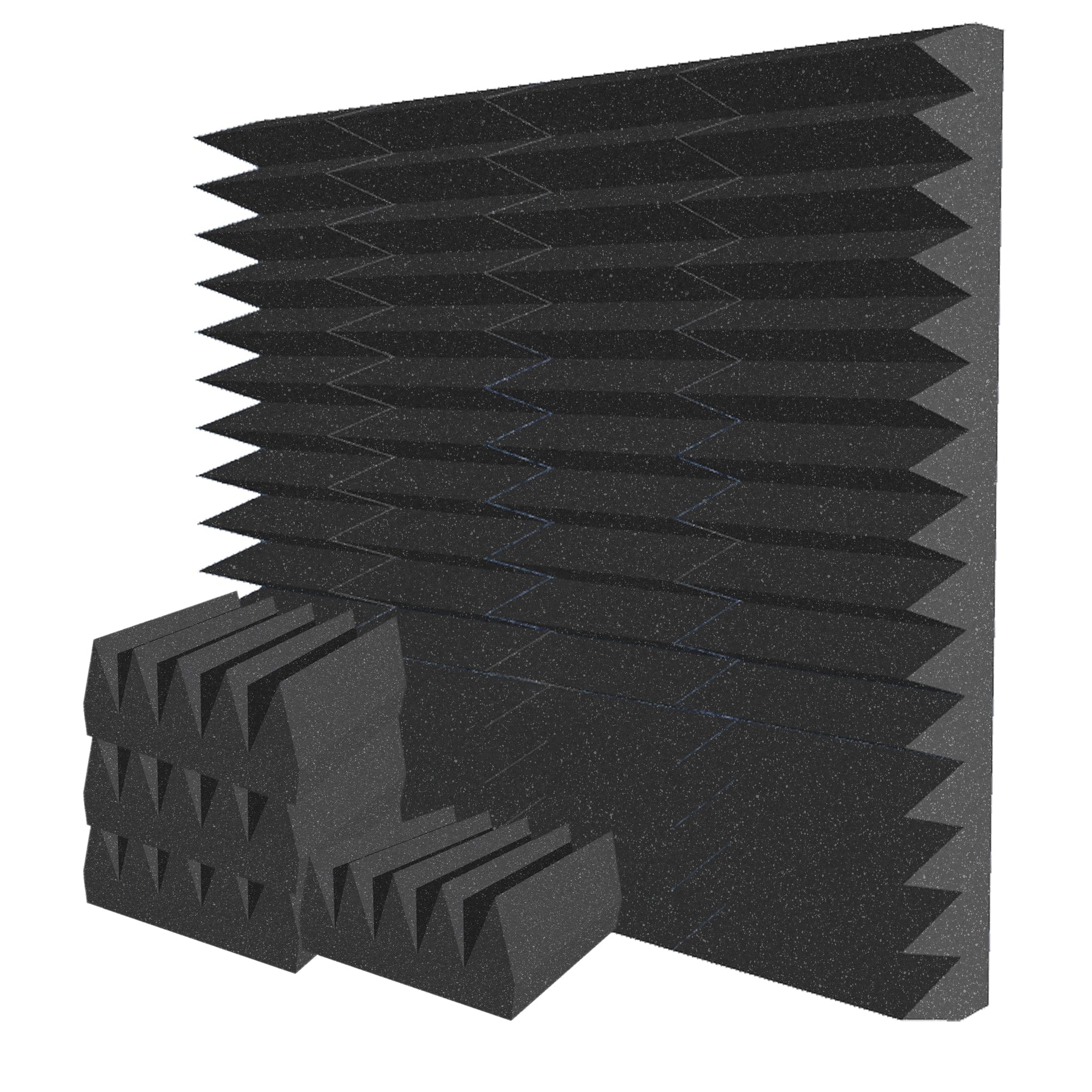 silexofy Wedge 10/15cm Thick Foam Series PRO - Black - KK1472