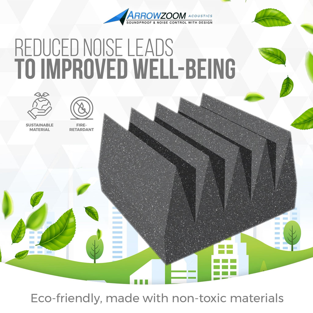 silexofy Wedge 10/15cm Thick Foam Series PRO - Black - KK1472