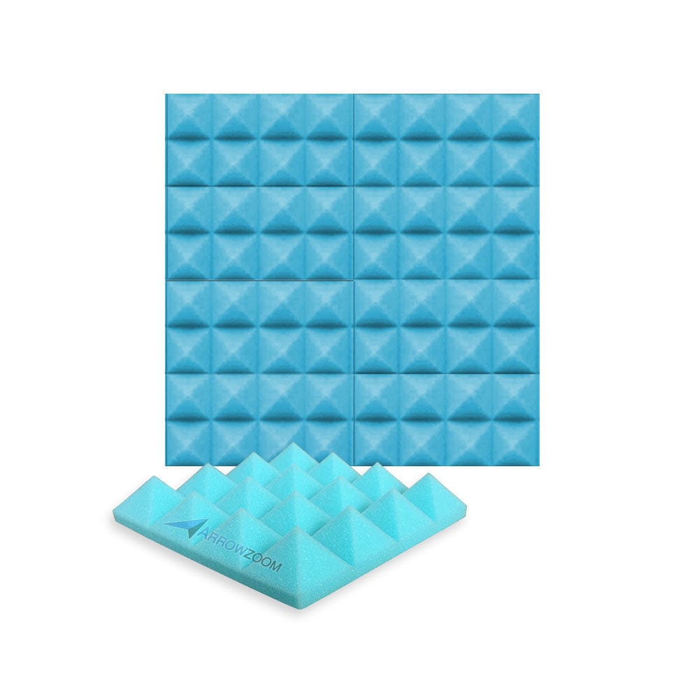 New 1 Pc Pyramid Tile Acoustic Panel Sound Absorption Studio Soundproof Foam KK1034