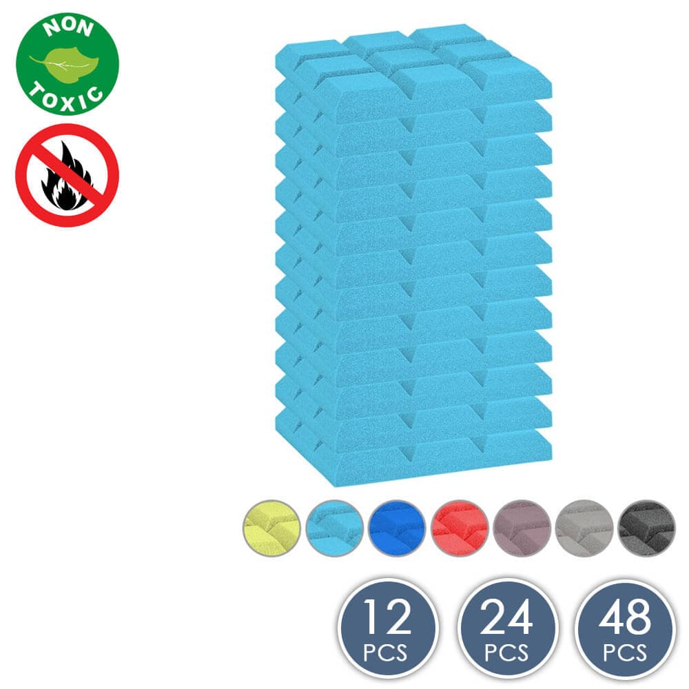 silexofy Acoustic Bevel Grid Foam - Solid Colors - KK1046