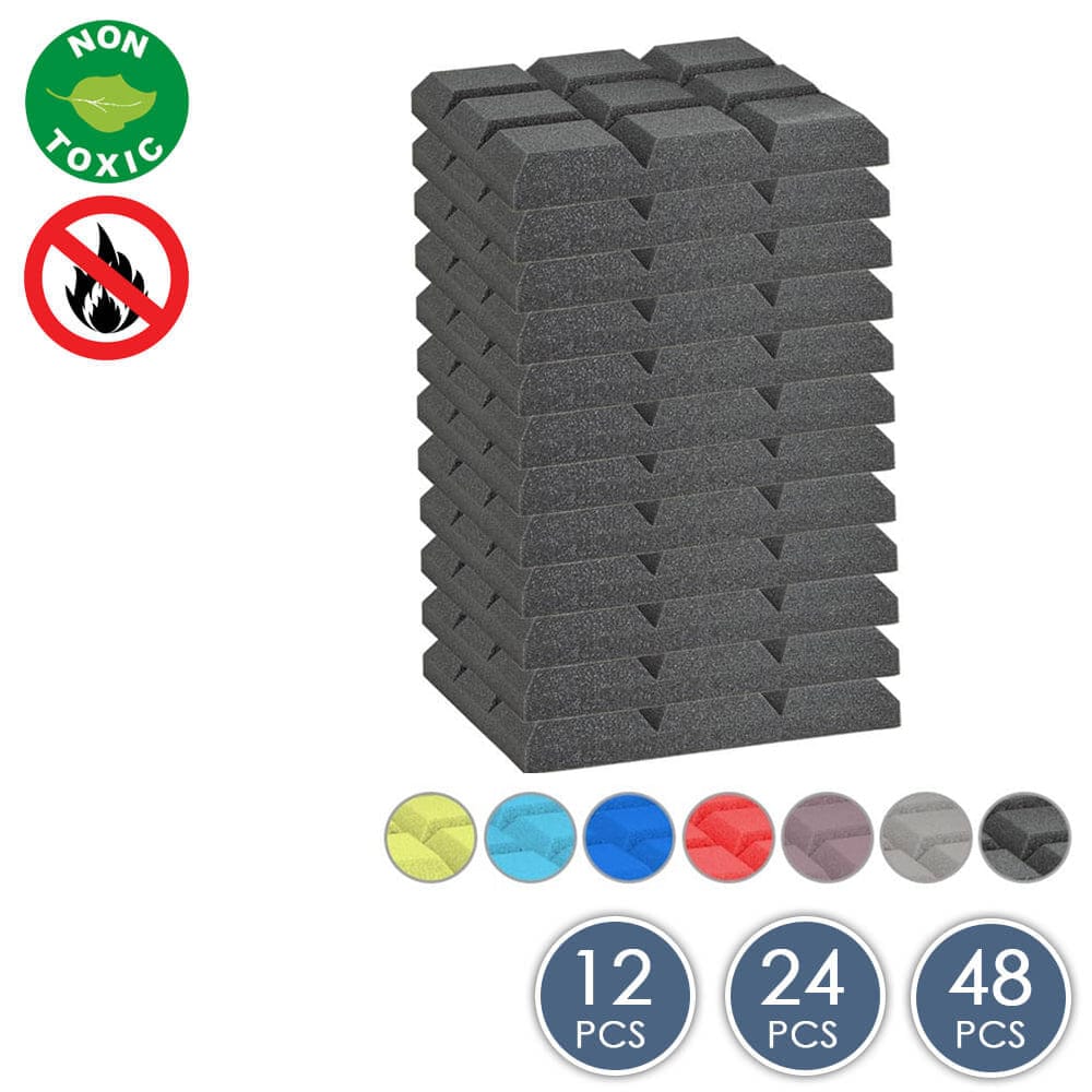 silexofy Acoustic Bevel Grid Foam - Solid Colors - KK1046