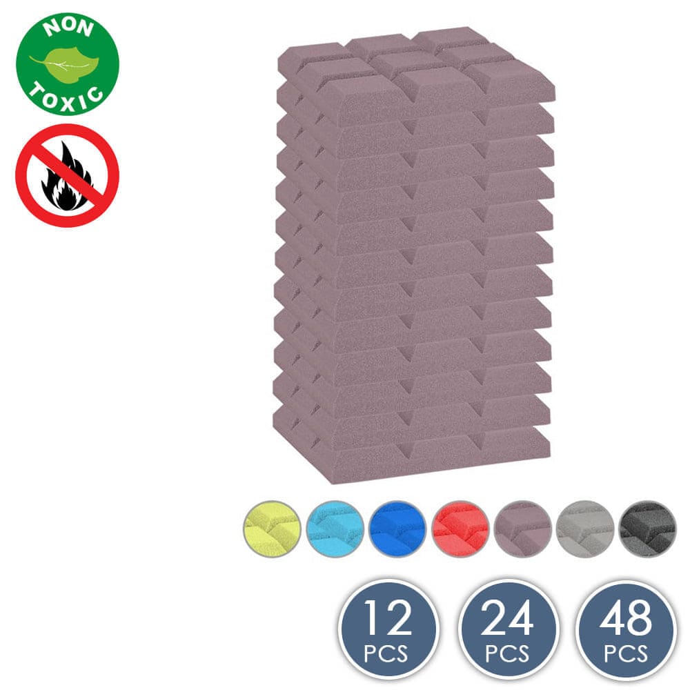 silexofy Acoustic Bevel Grid Foam - Solid Colors - KK1046