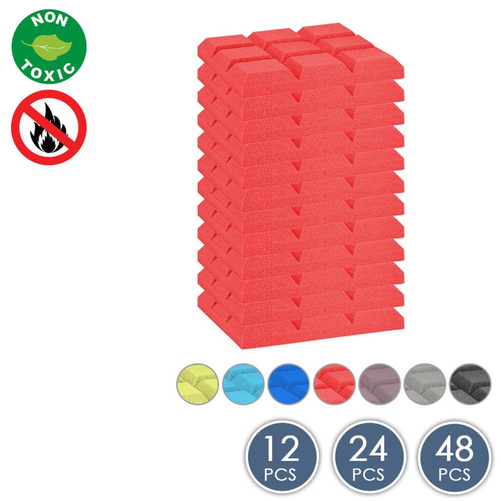 silexofy Acoustic Bevel Grid Foam - Solid Colors - KK1046