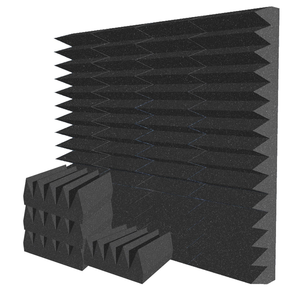 silexofy Wedge 10/15cm Thick Foam Series PRO - Black - KK1472