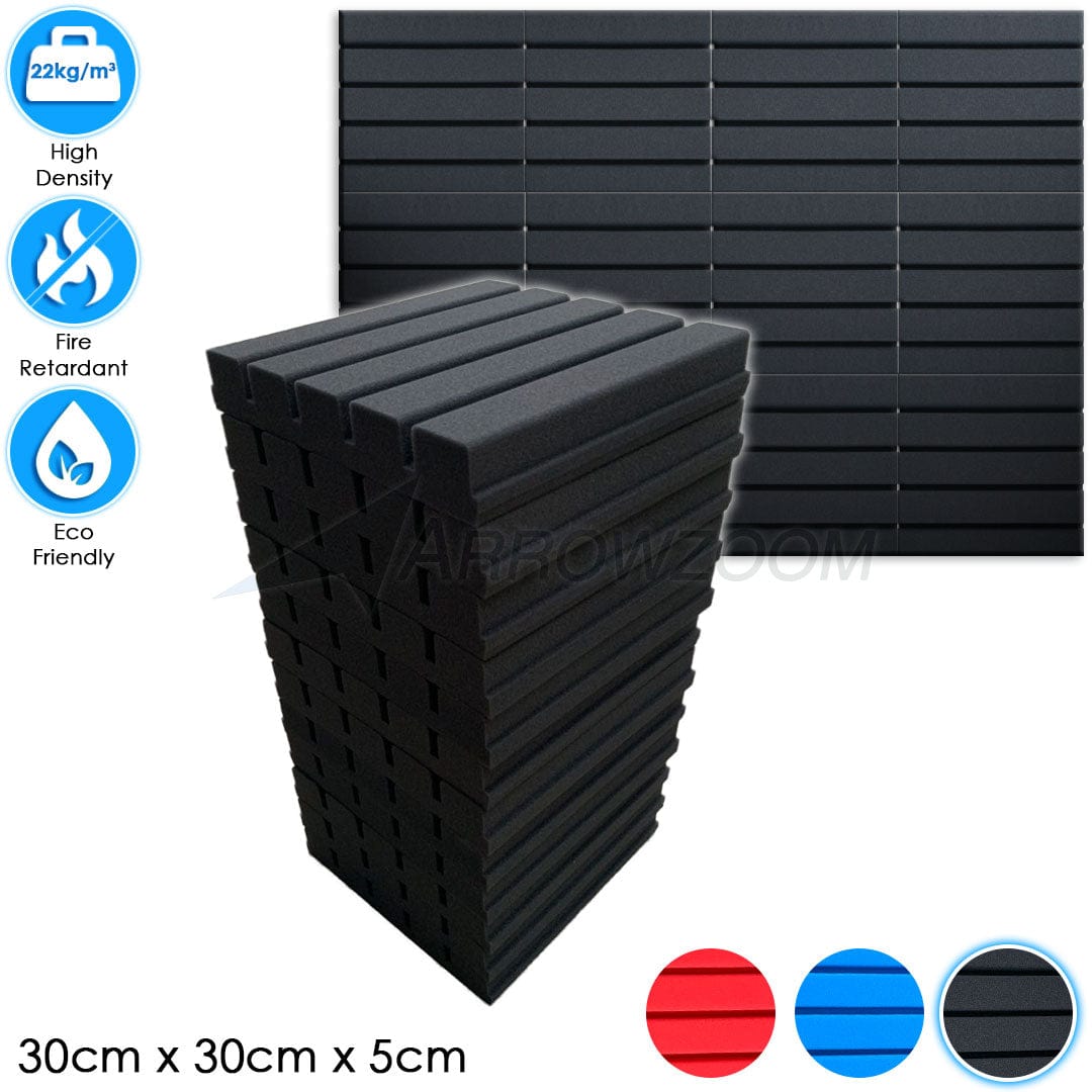 silexofy™ PRO Series Soundproof Foam - Flat Wedge Pro - KK1198