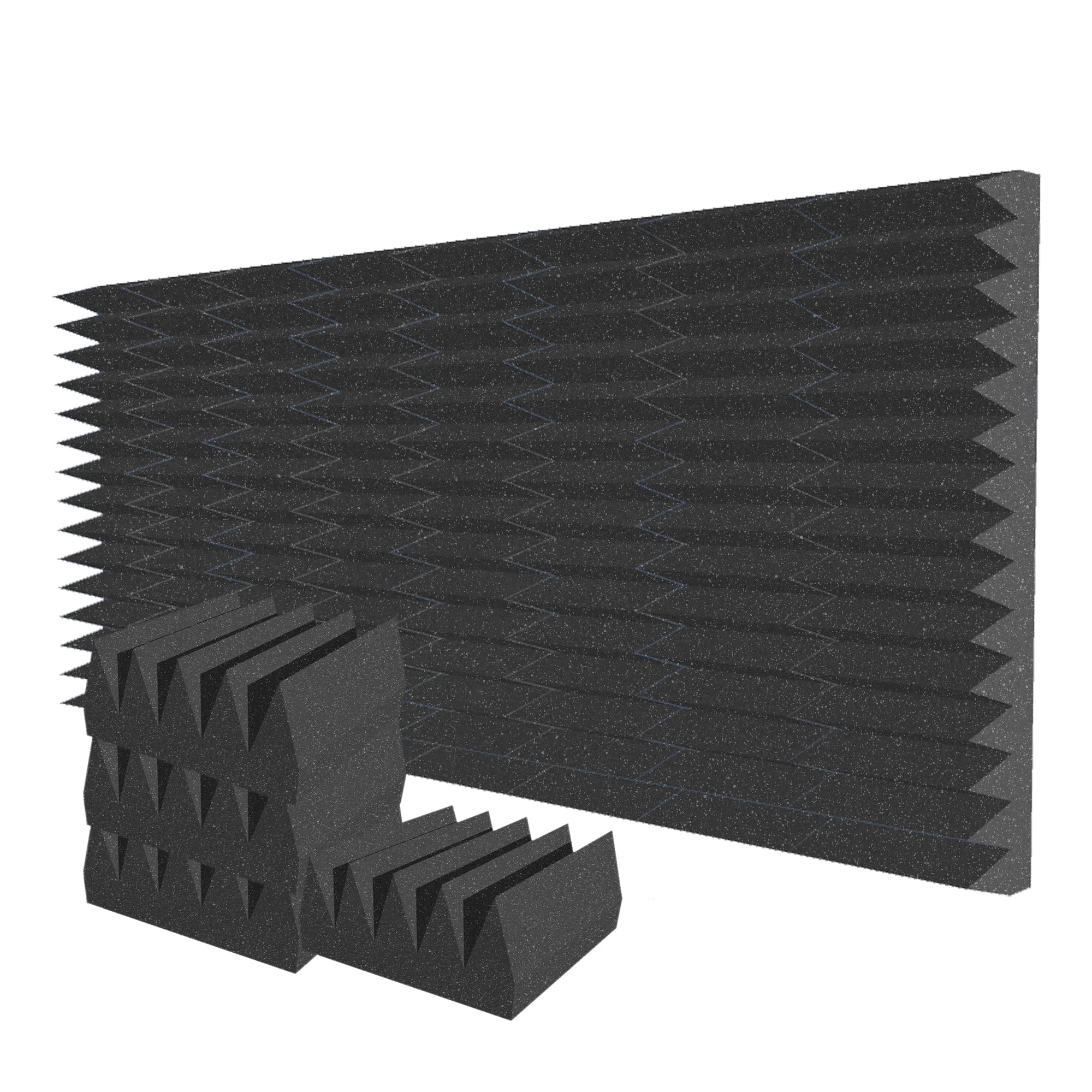 silexofy Wedge 10/15cm Thick Foam Series PRO - Black - KK1472