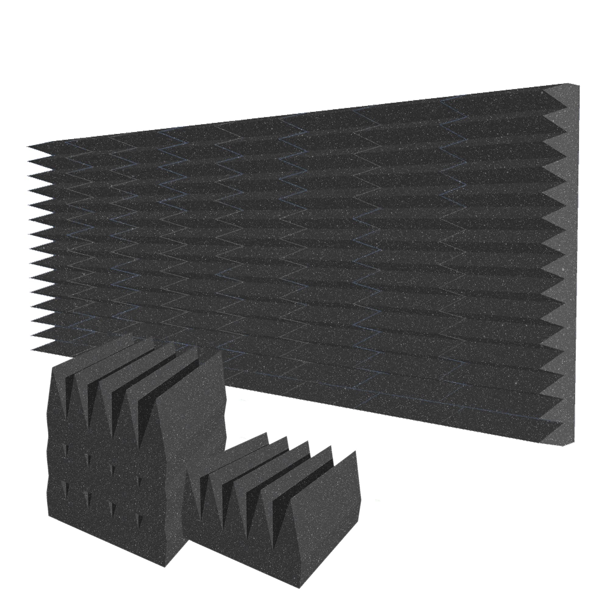 silexofy Wedge 10/15cm Thick Foam Series PRO - Black - KK1472