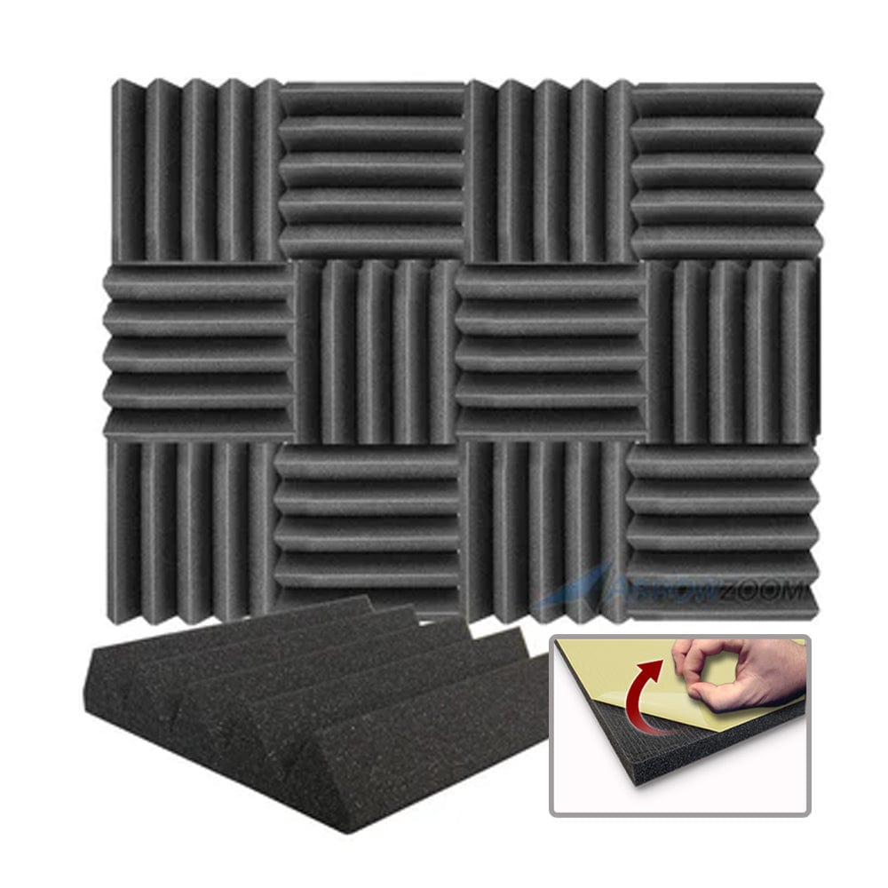 silexofy Acoustic Wedge Tiles Foam - Solid Colors - KK1134
