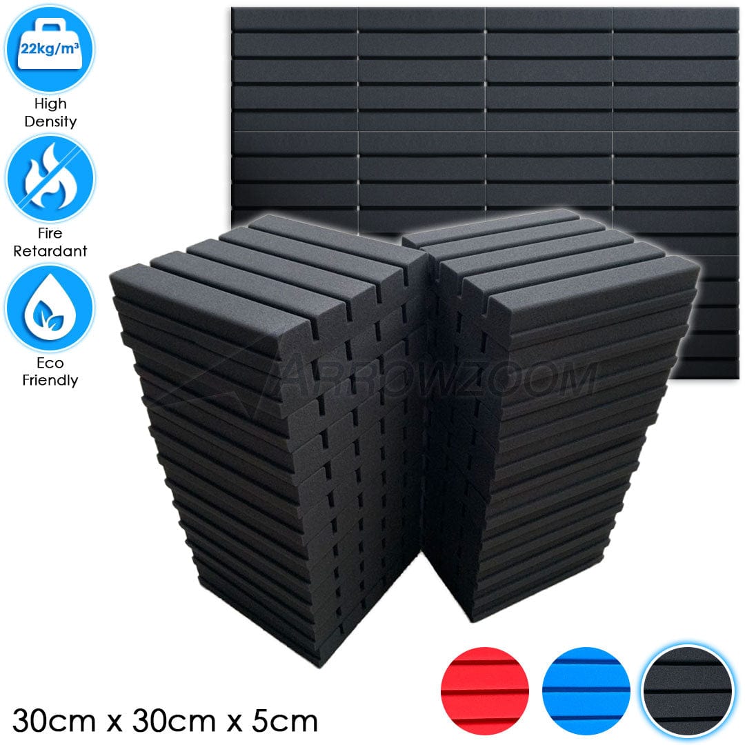 silexofy™ PRO Series Soundproof Foam - Flat Wedge Pro - KK1198