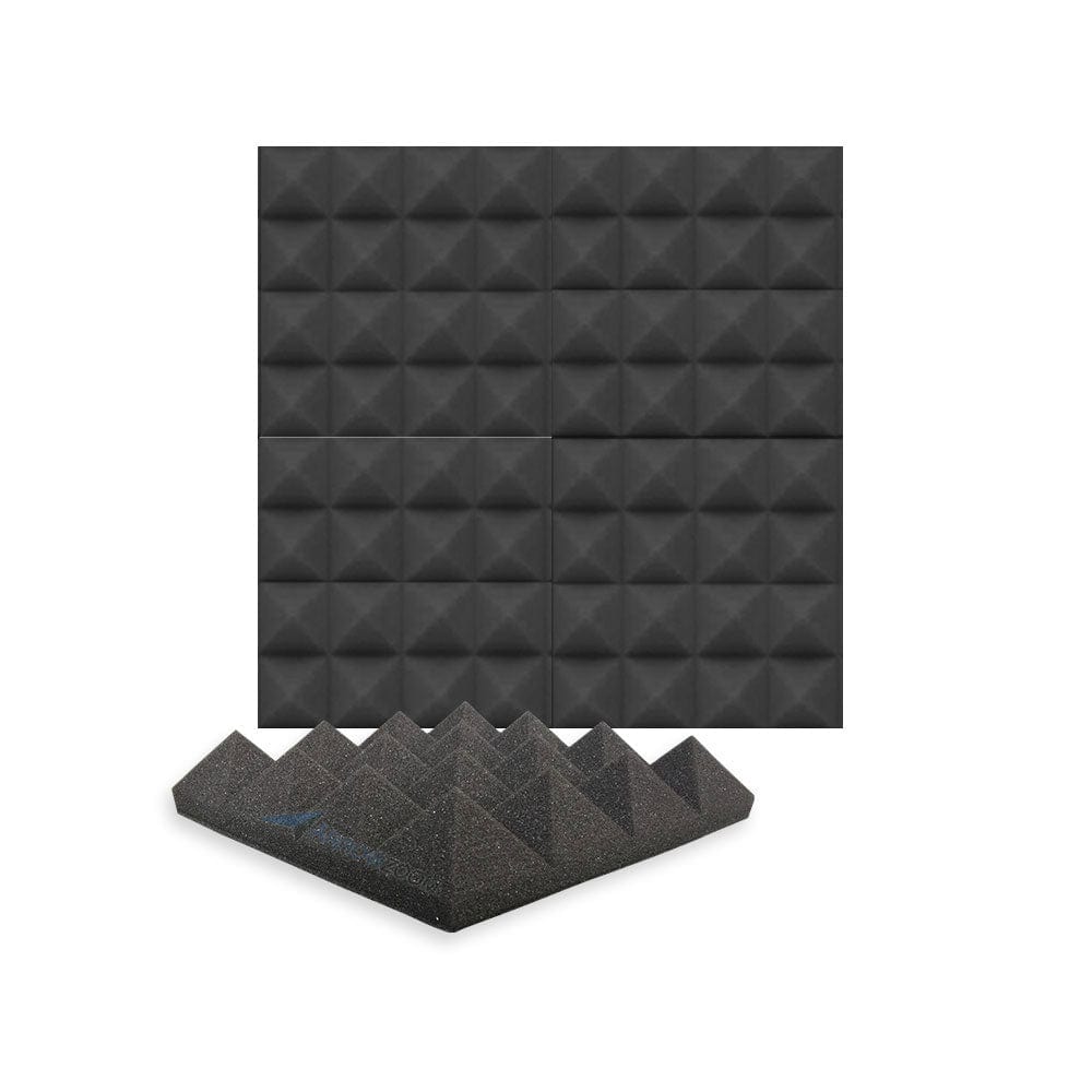 New 1 Pc Pyramid Tile Acoustic Panel Sound Absorption Studio Soundproof Foam KK1034