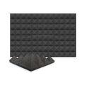 New 6 Pcs Bundle Pyramid Tiles Acoustic Panels Sound Absorption Studio Soundproof Foam 8 Colors KK1034