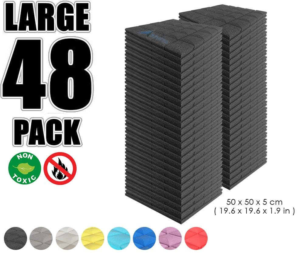 silexofy Acoustic Hemisphere Grid Foam - Solid Colors - KK1040