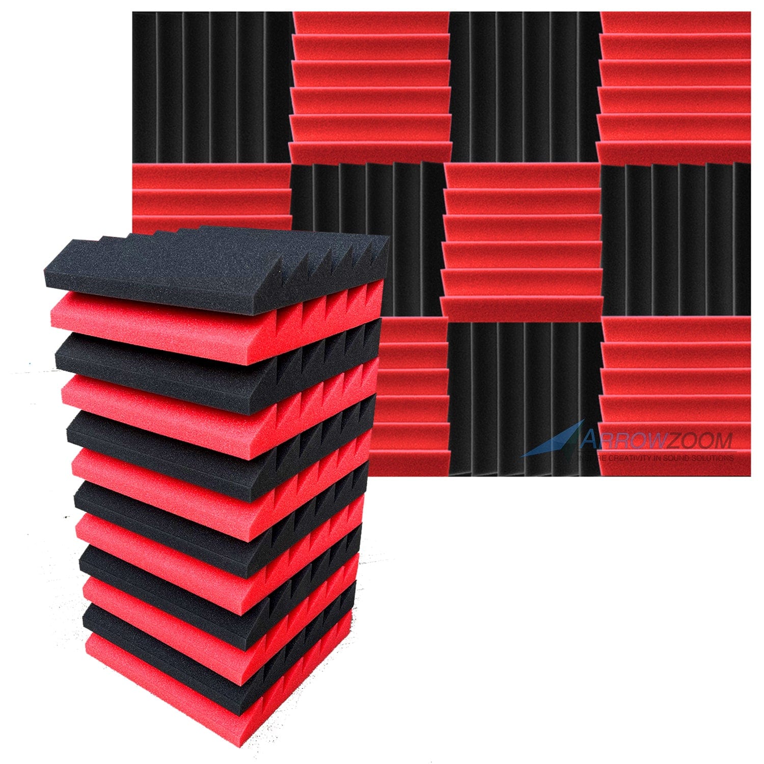 silexofy™ PRO Series Soundproof Foam - Triangle Pro - KK1243