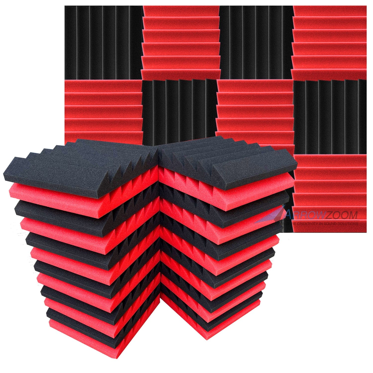 silexofy™ PRO Series Soundproof Foam - Triangle Pro - KK1243