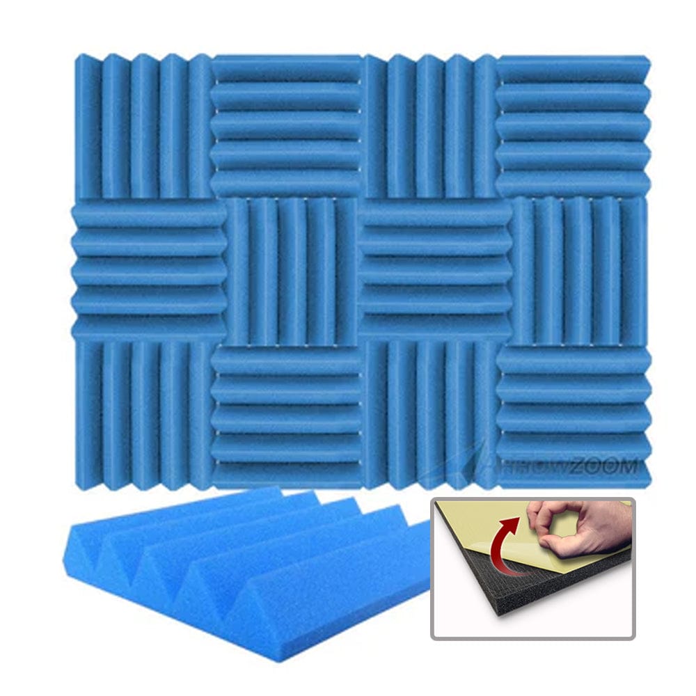 silexofy Acoustic Wedge Tiles Foam - Solid Colors - KK1134