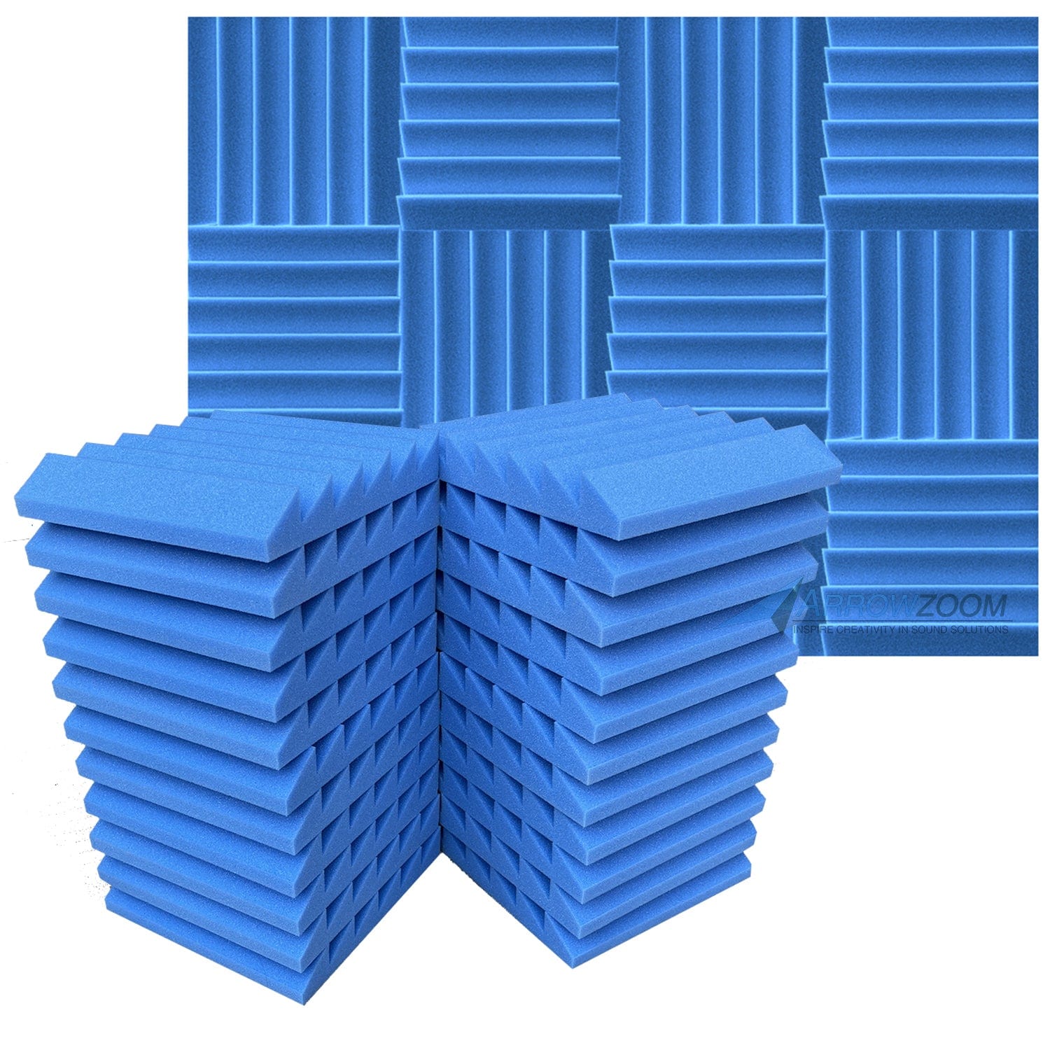 silexofy™ PRO Series Soundproof Foam - Triangle Pro - KK1243