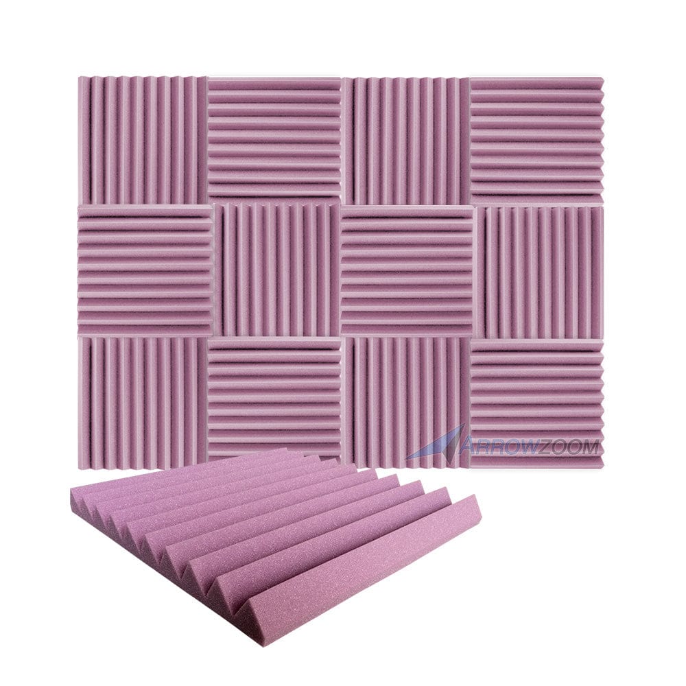 silexofy Acoustic Wedge Tiles Foam - Solid Colors - KK1134