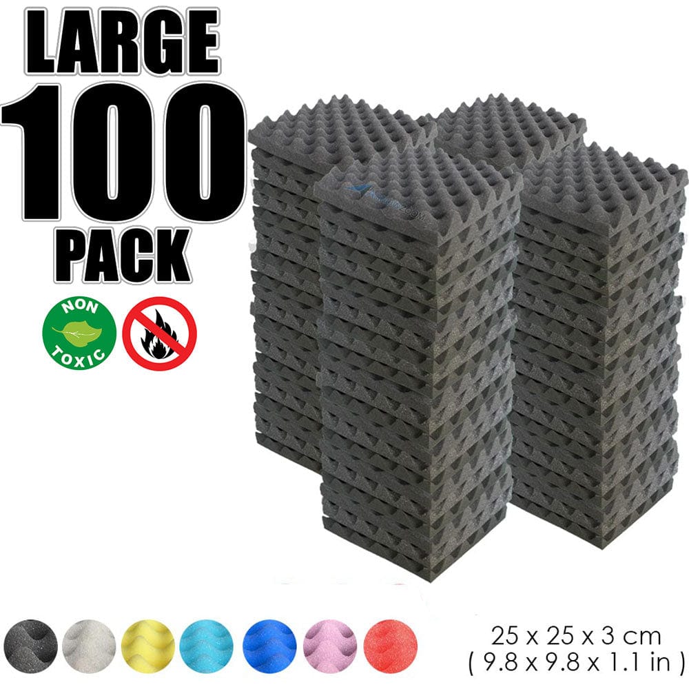silexofy 100 pcs Bundle Acoustic Foam