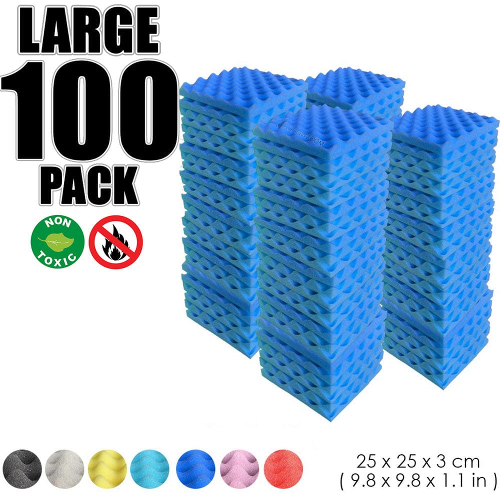 silexofy 100 pcs Bundle Acoustic Foam