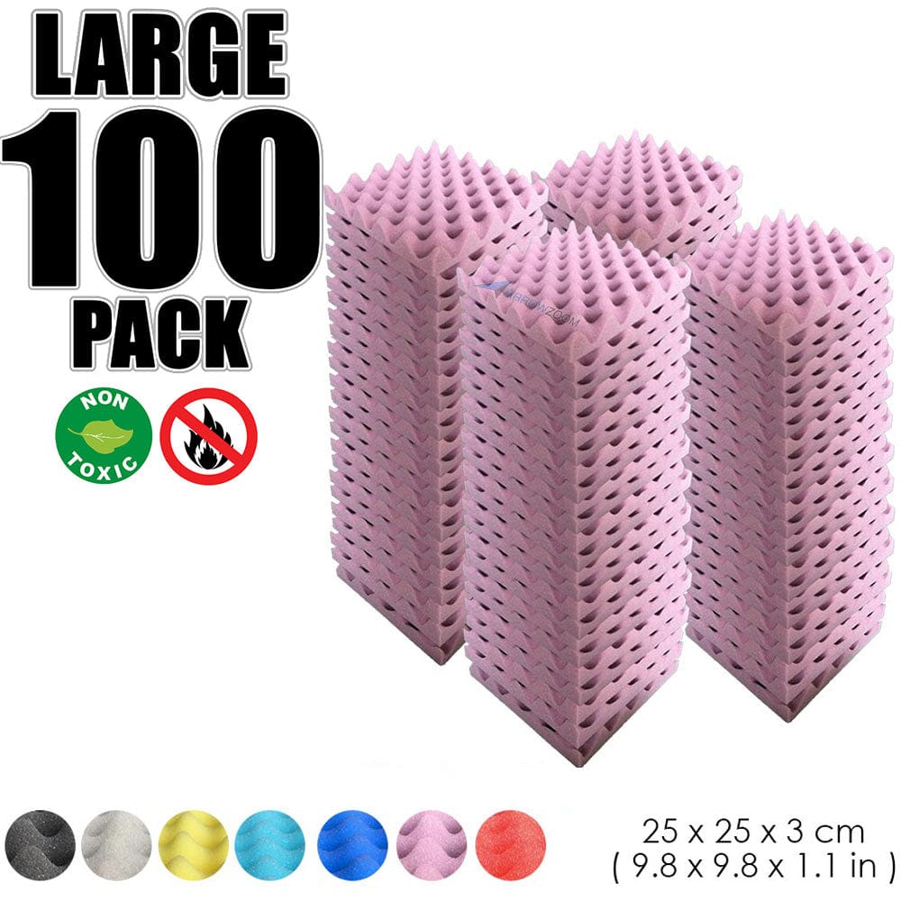 silexofy 100 pcs Bundle Acoustic Foam