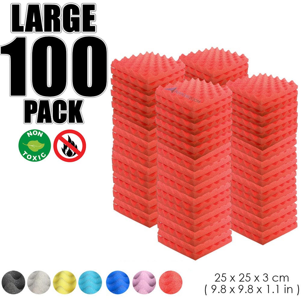 silexofy 100 pcs Bundle Acoustic Foam
