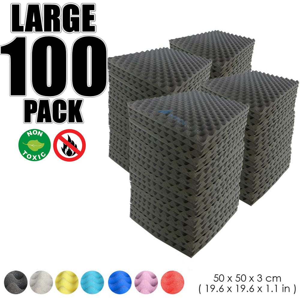 silexofy 100 pcs Bundle Acoustic Foam